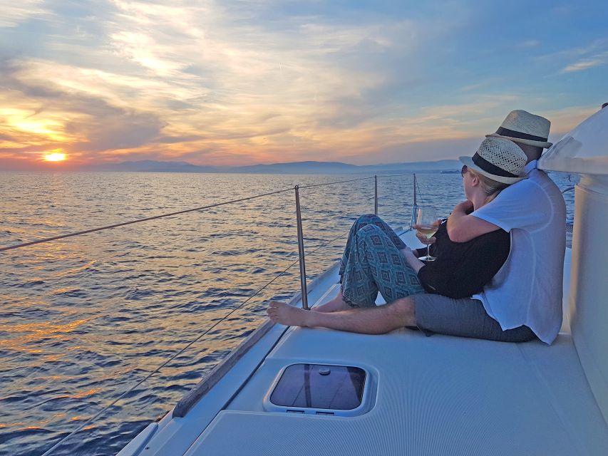 Athens: Riviera Catamaran Cruise with Meal and Drinks - From central Athens to Alimos Marina