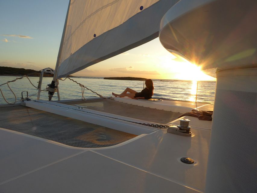 Athens: Riviera Catamaran Cruise with Meal and Drinks - Vouliagmeni, swimming, and the onboard barbecue