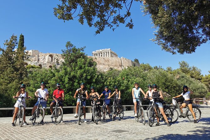 Athens Scenic Bike Tour with an Electric or a Regular Bike - What the E-Bike Adds for $33.43