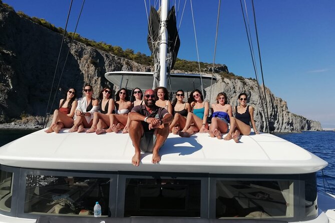 Athens Semi private Morning Catamaran cruise with meal & drinks - Sailing, motoring, and the feel of the boat