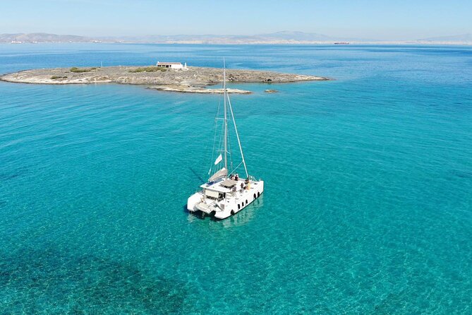 Athens Semi private Morning Catamaran cruise with meal & drinks - Getting to Alimos marina at 9:30