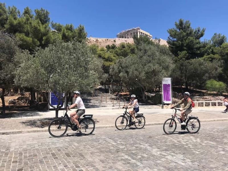 Athens: Small-Group E-Bike Tour of Historic Highlights - Hadrian’s Library, the Roman Forum, and Plaka