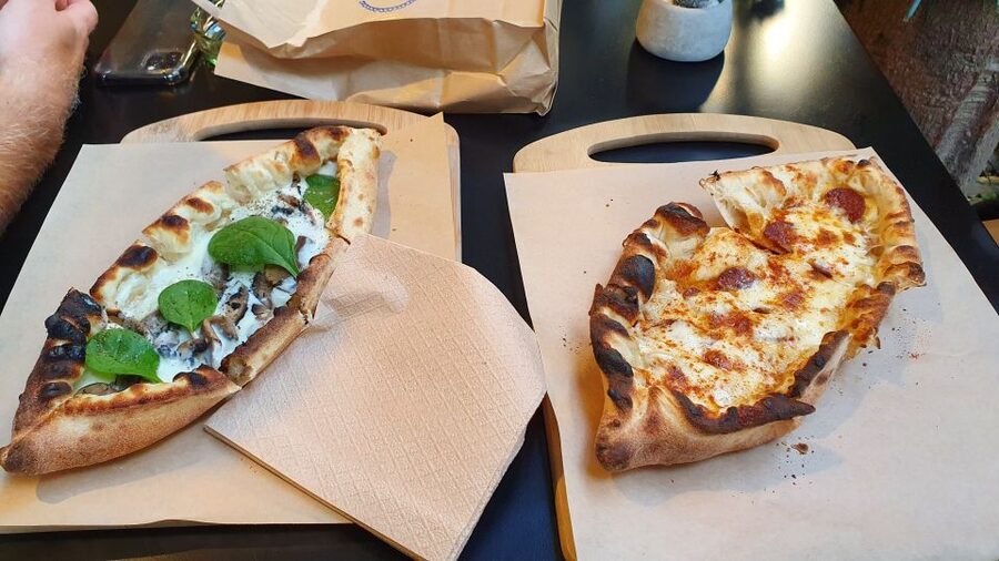 Athens: Street Food Tasting Tour - Souvlaki with pita, tomatoes, and tzatziki