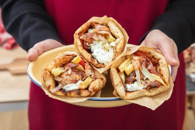 Athens Street Food Walk - Monastiraki finishes with baklava and orange pie