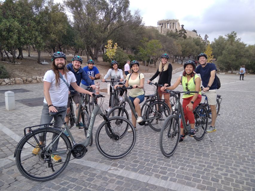 Athens: Sunset Bike Tour - The Presidential Mansion and the changing guards