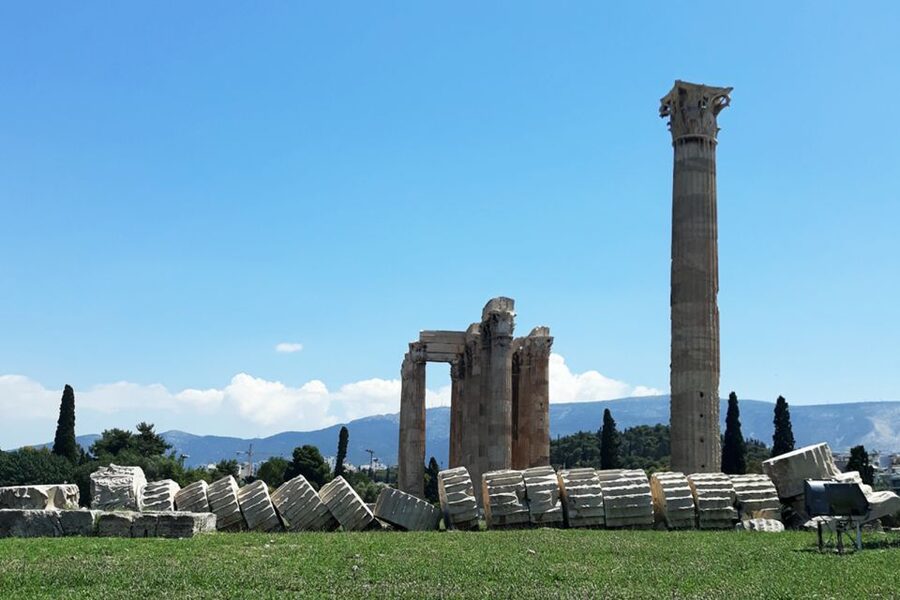 Athens: Temple of Olympian Zeus Ticket and Audio Tour - What You Actually See Among the Ruins