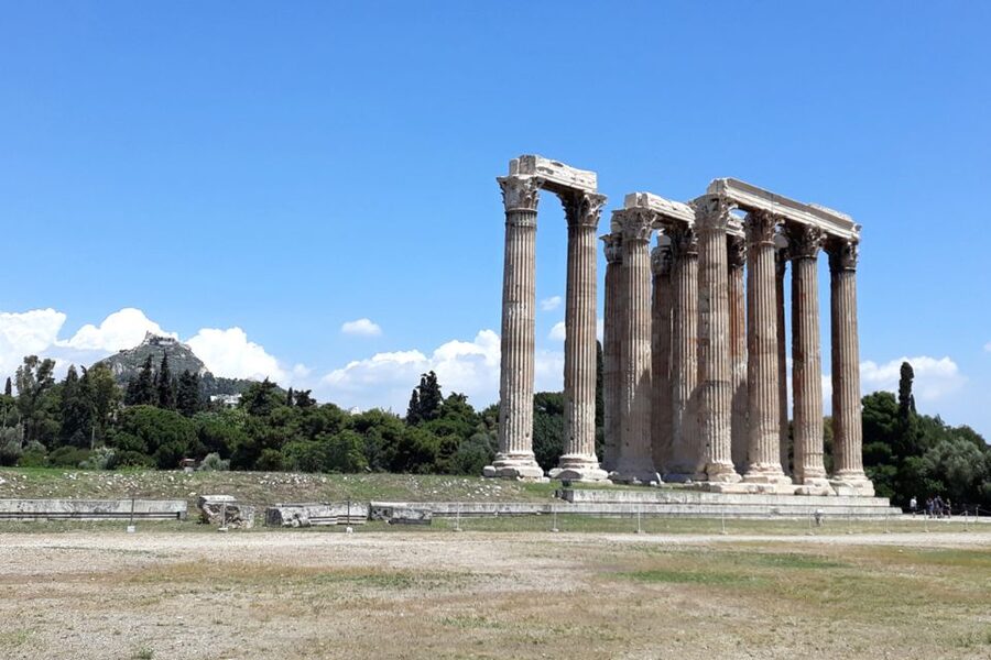 Athens: Temple of Olympian Zeus Ticket and Audio Tour - Storm Damage and Nineteenth-Century Warnings