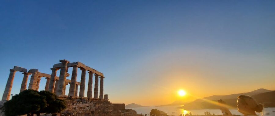 Athens: Temple of Poseidon and Cape Sounion Sunset Tour - Arriving at the Temple of Poseidon