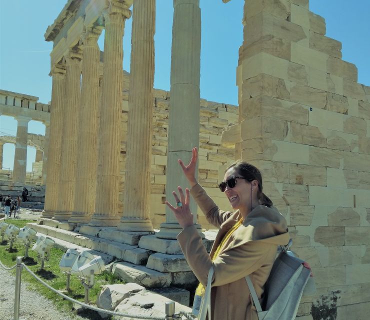 Athens: The Acropolis Guided Walking Tour in German - Walking past the Asklepieion and Odeon of Herodes Atticus