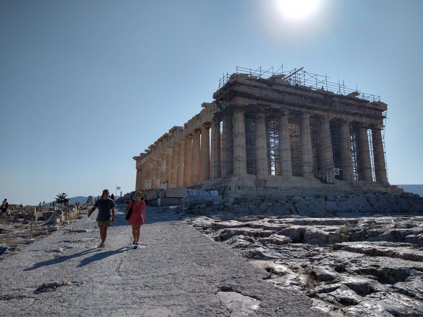 Athens: The Acropolis Guided Walking Tour in German - The Erechtheion and its unusual design