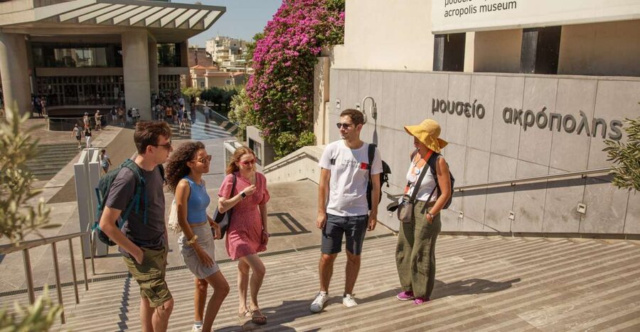 Athens: The Acropolis Museum Guided Tour - Entering a museum built around archaeology