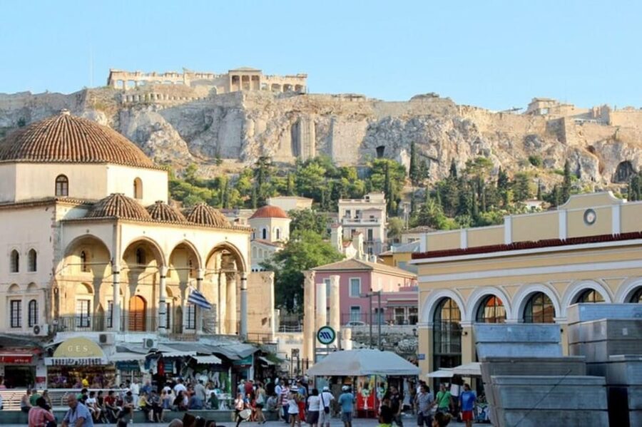 Athens: the Great Greek Philosophers Guided Tour in Spanish - The Greek Agora and the public life of ideas