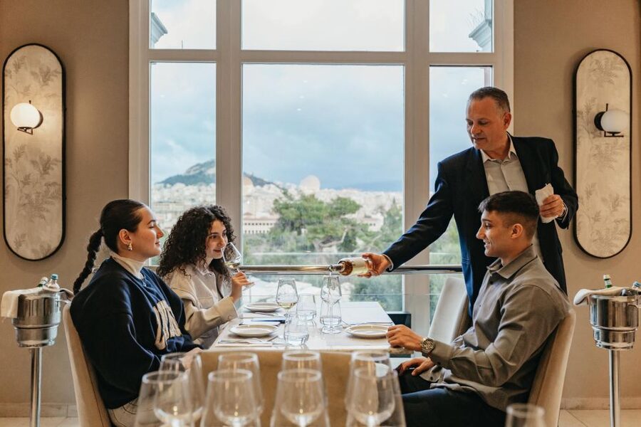 Athens: Wine Tasting with a Sommelier under the Acropolis - Cheese, bread, and Greek tapas