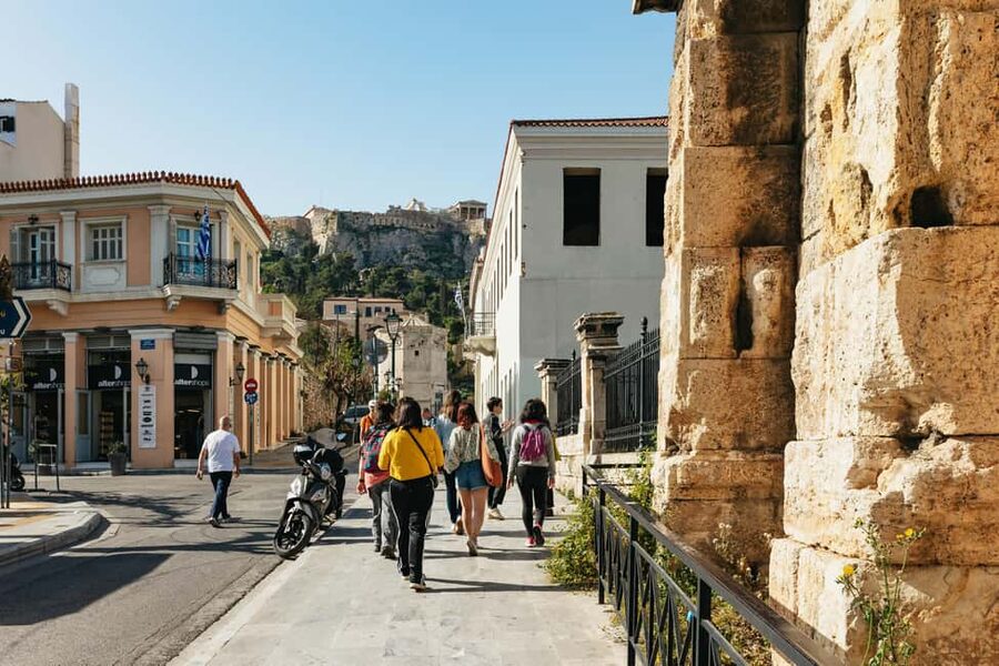 Athens: Women in Ancient Greece Guided Walking Tour - Hadrian’s Library and the city’s public life