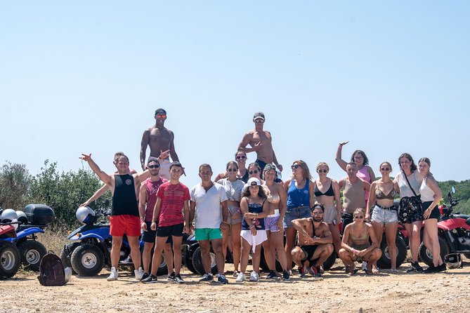 ATV Quad Guided Sightseeing/ Exploring Tour@The Pink Palace Corfu - Stop 2: Paramonas Beach and a useful swim break