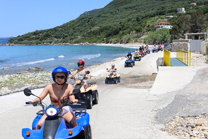 ATV Quad Guided Sightseeing/ Exploring Tour@The Pink Palace Corfu - Stop 4: Pentati and lunch at a village taverna