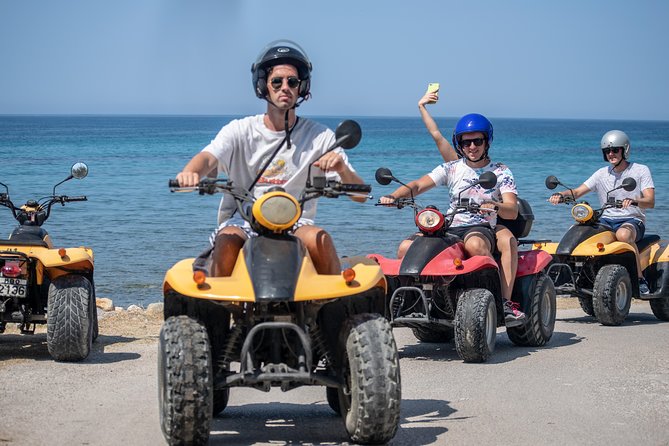 ATV Quad Guided Sightseeing/ Exploring Tour@The Pink Palace Corfu - The high viewpoint over Corfu Town