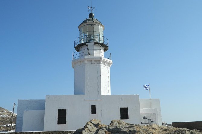 Authentic Jeep Adventure Tour - Armenistis Lighthouse brings the big Aegean view