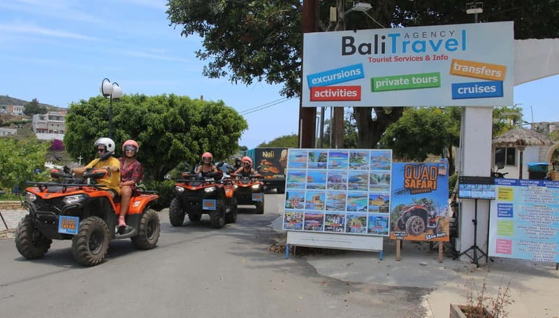 Bali & Panormo Rethymno:Quad Safari & visit Cave 57km 4hours - Leaving Bali behind on four wheels