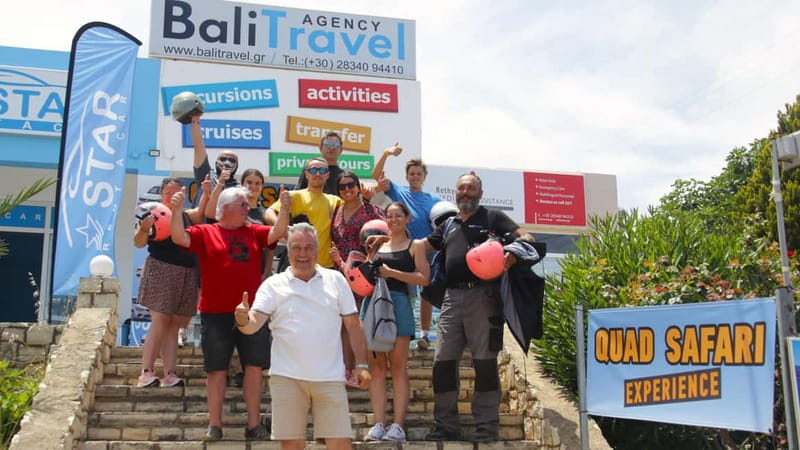Bali & Panormo Rethymno:Quad Safari & visit Cave 57km 4hours - Olive groves, dirt roads, and village life