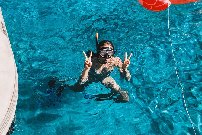 Balos & Gramvousa Luxury Catamaran Sailing Cruise from Kissamos - Swimming, Snorkeling, and Paddleboarding