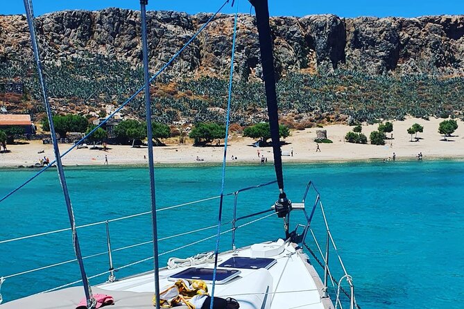 Balos Shared Catamaran Cruise (small groups up to 10 or 22ppl) - Balos Lagoon: beauty, swimming, and changing conditions