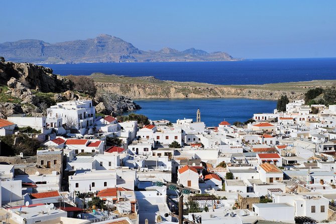 BEST OF LINDOS & RHODES - PRIVATE TOUR - SHORE EXCURSION - HALF DAY - 4 People - Lindos Village and the 292-step choice