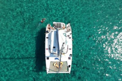 Best of Milos and Poliegos Catamaran snorkelling Cruise with BBQ