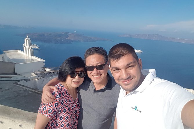 Best of Santorini Customized Private Tour - Firostefani and the blue dome viewpoint