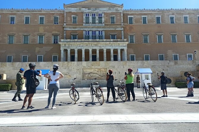 Bike tour ! It’s Ride through Athens' Local Treasures - Hadrian’s Arch and the Panathenaic Stadium