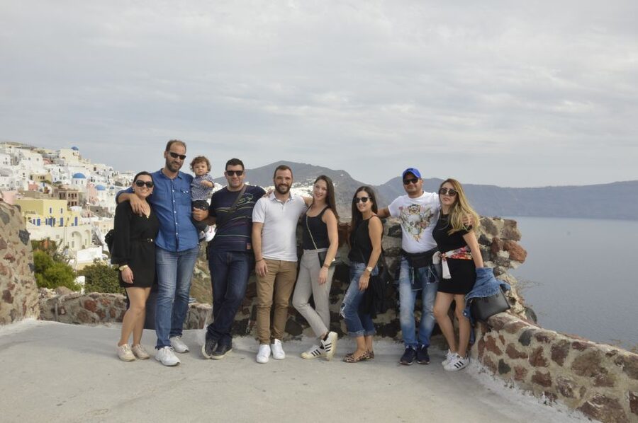 Blue Dome And Oia Sunset Small Group Transfer - Returning after dark