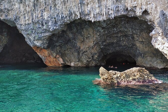 Boat Trip "Sea Caves of Thetis" - Entering the Thetis sea caves