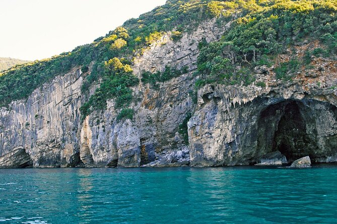 Boat Trip "Sea Caves of Thetis" - Cruising beneath Mount Pelion