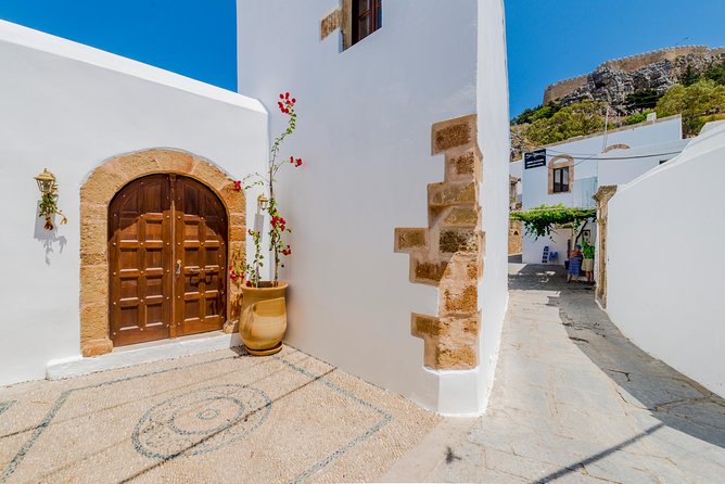 Boat Trip to LINDOS with Swimming Stops at Anthony Quinn's & Tsambika Bays - Anthony Quinn Bay and the Movie Connection