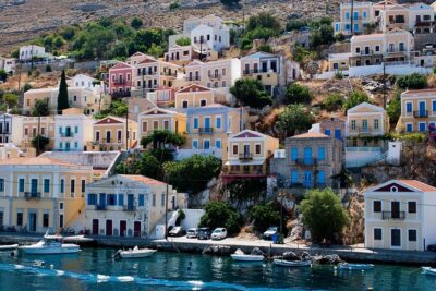 Boat Trip to Symi Island with swimming stop at St George Bay