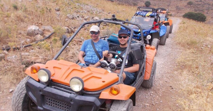 Buggy safari Crete (Transfer and lunch) analipsi- hersonisos - Sissi and Milatos show a quieter side of the coast