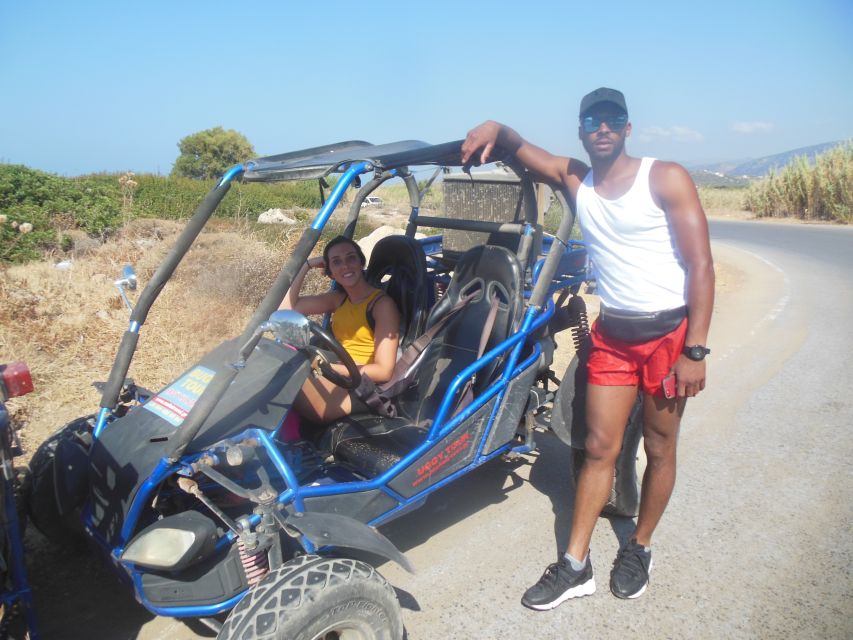 Buggy safari Crete (Transfer and lunch) analipsi- hersonisos - Back through Sissi, then a beach stop at Potamos
