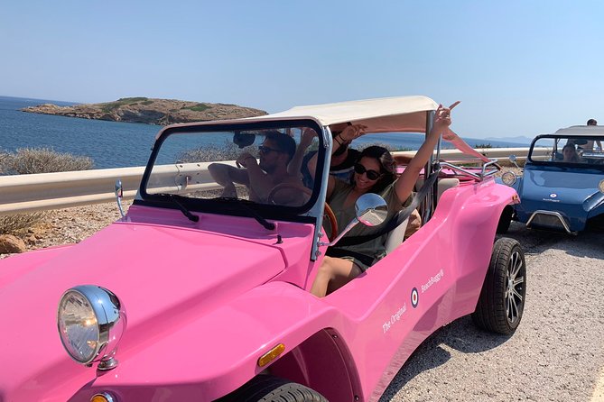 Buggy Tour in Ancient Ruins and Temples around Athens-SOUNIO Poseidon Temple - Leaving central Athens for the Riviera