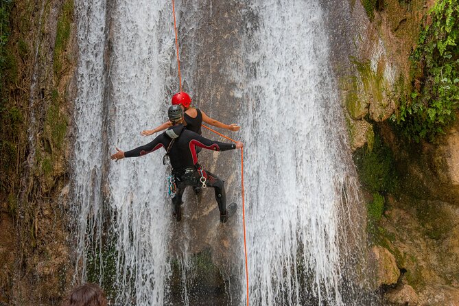 Canyoning Experience in Neda for Beginners - What happens before the water begins
