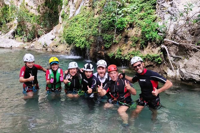 Canyoning in the water - Kourtaliotiko Gorge - The guides are a major part of the value