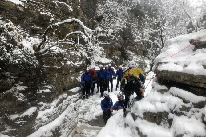 Canyoning trip at Zagori area of Greece - Section A - The first 30 minutes: briefing, equipment, and confidence