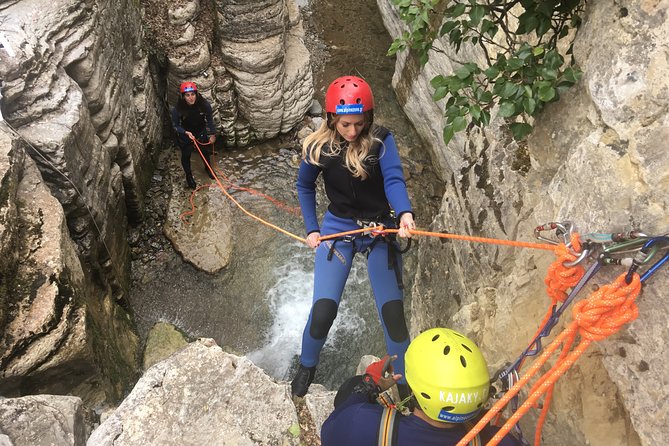 Canyoning trip at Zagori area of Greece - Section A - Guides who put first timers at ease