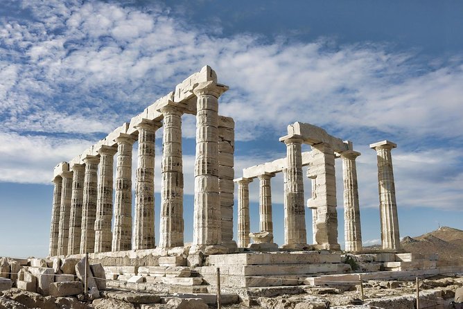 Cape Sounio Private Tour From Athens with Greek Traditional Food - Reaching the archaeological site at Cape Sounio