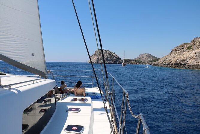 Catamaran Cruises Rhodes - 6 Hours Day Cruise ALL INCLUSIVE - Kallithea Springs and the final hour afloat