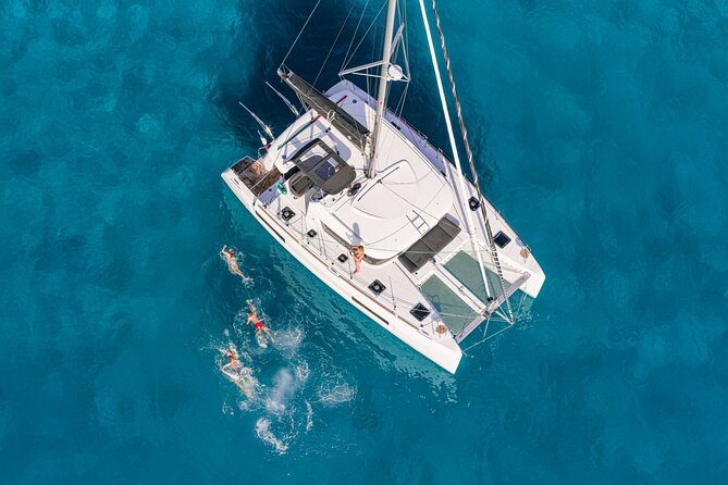 Catamaran Day & Sunset Cruises with meals Drinks and transportation - A Fresh Meal Served at Anchor