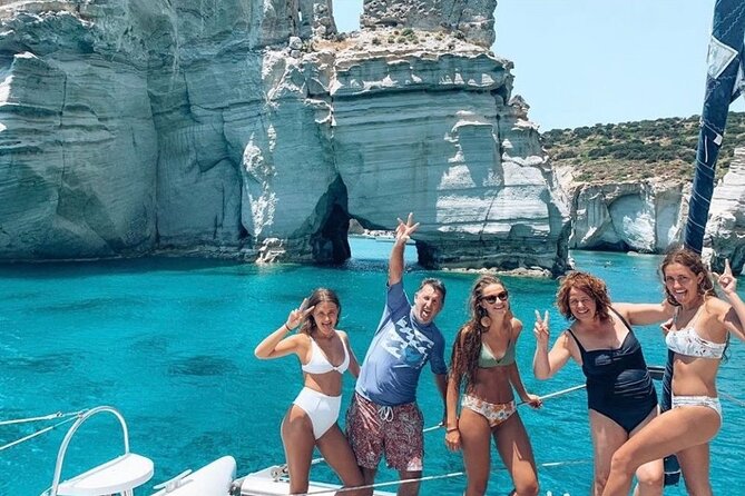 Catamaran Half Day Morning Cruise: Kleftiko - Kleftiko: white rocks, caves, and the best swimming