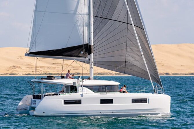 Catamaran Sailing to Dia with Lunch in Heraklion, Crete(EST 2024) - Snorkeling, SUP, and Time to Set Your Own Pace