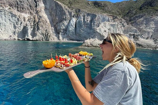 Catamaran Semi Cruise Paros Antiparos includes Food and Drinks - Despotiko and the quieter side of the route