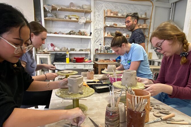 Ceramic and Pottery Creative Workshop with Two Local Artists - Pinching, shaping, and building your own piece