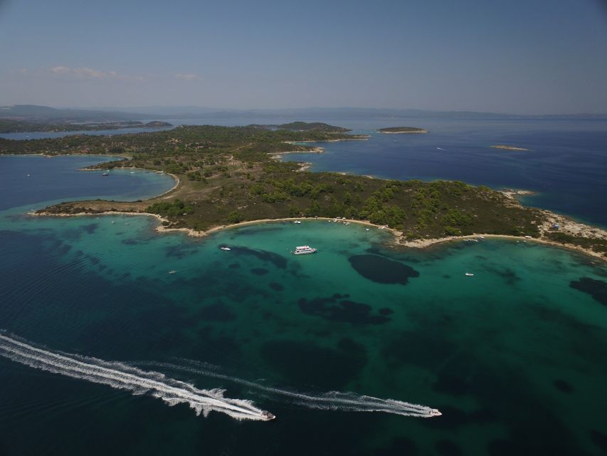 Chalkidiki: Blue Lagoon & Ammouliani Island Cruise & Lunch - A six-hour sea day from Ouranoupoli